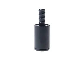 Bouchon L 5 cm noir à filetage mâle pour barre de lestage PAT01xx