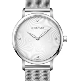 Montre femme Wenger 01.1721.107, argent