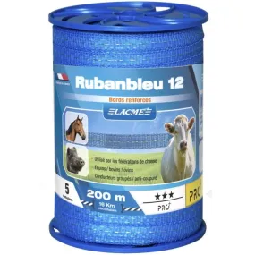 Ruban RUBANBLEU 12 mm bobine de 200 m LACME